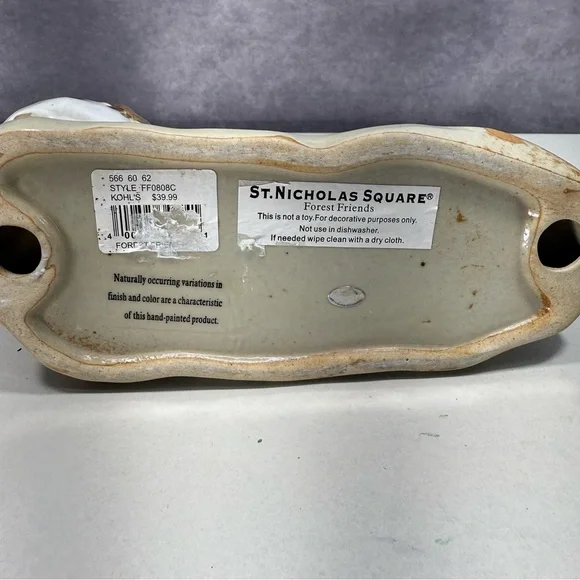 St. Nicholas Square Forest Friends Christmas Chalkboard Holder - Picture 8 of 10